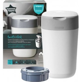 Tommee Tippee Κάδος Απόρριψης Πανών Twist and Click White Tommee Tippee Κάδος Απόρριψης Πανών Twist and Click White