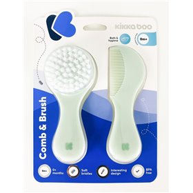 Kikka Boo Βούρτσα &amp Χτένα Μωρού Cactus 2τμχ