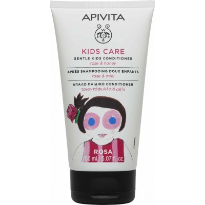 Apivita Βιολογικό Υποαλλεργικό Παιδικό Conditioner "Kids" με Μέλι / Τριαντάφυλλο σε Μορφή Κρέμας 150ml