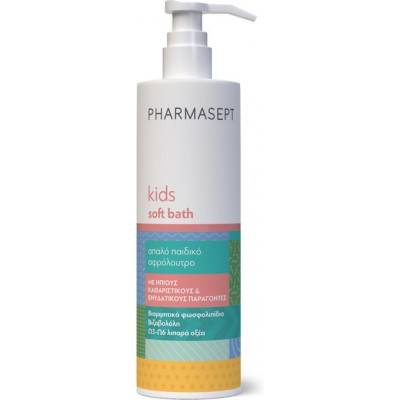 Pharmasept Παιδικό Αφρόλουτρο "Kid Soft" με Καρύδα για την Ευαίσθητη Περιοχή σε Μορφή Gel 500ml