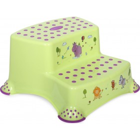 Lorelli Διπλό Βοηθητικό Σκαλοπατάκι Μπάνιου 1013055 Πράσινο