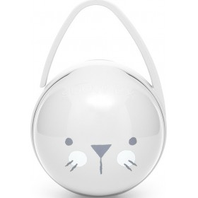 Suavinex Διπλή Θήκη Πιπίλας Hygge Grey Suavinex Διπλή Θήκη Πιπίλας Hygge Grey