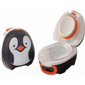 "My Carry Potty Φορητό Γιο Γιο ""Penguin"" με Καπάκι Μαύρο" My Carry Potty Φορητό Γιο Γιο "Penguin" με Καπάκι Μαύρο