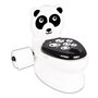 Pilsan Γιο Γιο Λεκάνη "Panda" με Μουσική, Ήχους &amp Καπάκι Μαύρο έως 25kg