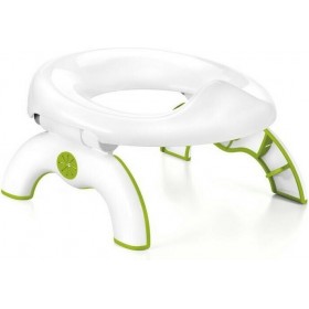 Παιδικό Κάθισμα Τουαλέτας Go Potty με Σκληρή Επιφάνεια Λευκό Παιδικό Κάθισμα Τουαλέτας Go Potty με Σκληρή Επιφάνεια Λευκό