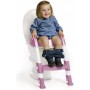 Thermobaby Παιδικό Κάθισμα Τουαλέτας Kidyloo με Σκληρή Επιφάνεια, Χερούλια και Σκαλοπάτι Λευκό
