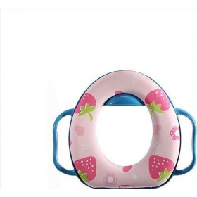 Viosarp Παιδικό Κάθισμα Τουαλέτας Καπάκι με Εύκαμπτη Επιφάνεια Ροζ