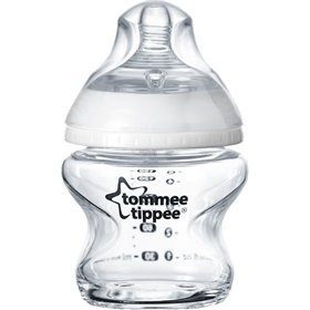 Tommee Tippee Γυάλινο Μπιμπερό Closer to Nature Κατά των Κολικών με Θηλή Σιλικόνης 150ml για 0+ μηνώνΚωδικός: 42243785  Tommee Tippee Γυάλινο Μπιμπερό Closer to Nature Κατά των Κολικών με Θηλή Σιλικόνης 150ml για 0+ μηνώνΚωδικός: 42243785