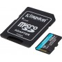 Kingston Canvas Go! Plus microSDXC 256GB U3 V30 A2 with Adapter