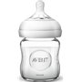 Philips Γυάλινο Μπιμπερό Natural Κατά των Κολικών με Θηλή Σιλικόνης 120ml για 0+ μηνώνΚωδικός: SCF671/17 