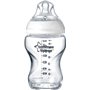 Tommee Tippee Γυάλινο Μπιμπερό Closer to Nature Κατά των Κολικών με Θηλή Σιλικόνης 250ml για 0+ μηνώνΚωδικός: 42243885 