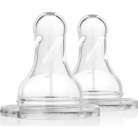 Dr. Brown's Θηλές από Σιλικόνη Κανονικής Ροής 2τμχ