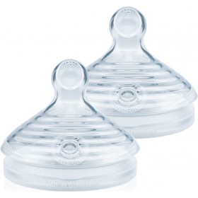 Nuk Nature Sense Θηλές από Σιλικόνη Μεσαίας Ροής 2τμχ