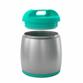 Chicco Βρεφικό Θερμός Φαγητού Ανοξείδωτο Green 350ml