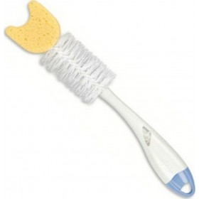 Nuk Βούρτσα Καθαρισμού για Μπιμπερό Κίτρινη