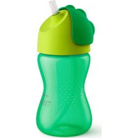 "Philips Παιδικό Ποτηράκι ""Bendy"" από Πλαστικό Πράσινο 300ml για 12m+" Philips Παιδικό Ποτηράκι "Bendy" από Πλαστικό Πράσινο 300ml για 12m+