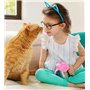 Munchkin Παιδικό Ποτηράκι με Λαβές και Καλαμάκι "Cool Cat" από Μέταλλο Μωβ 237ml για 18m+