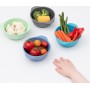 Bobo &amp boo Snack Bamboo Bowls Blue 4τμχ