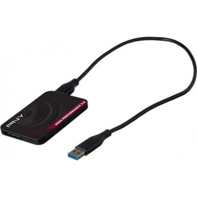 PNY High Performance Card Reader USB 3.0 για SD/microSD/MemoryStick/CompactFlash/xD