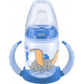 Nuk Εκπαιδευτικό Μπιμπερό με Λαβές Disney Classics First Choice 6m+ Blue 150ml