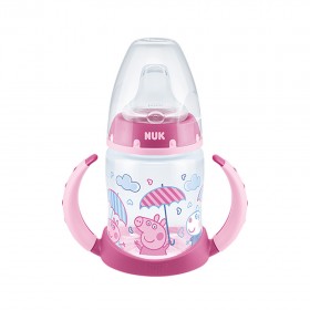 Nuk Εκπαιδευτικό Μπιμπερό με Λαβές First Choice 6m+ Peppa Pig 150ml