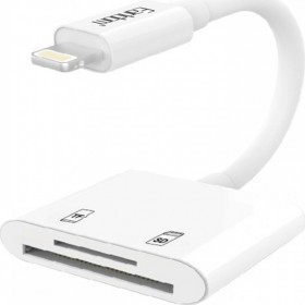 Earldom ET-OT47 Card Reader Lightning για SD/microSD Λευκό Earldom ET-OT47 Card Reader Lightning για SD/microSD Λευκό