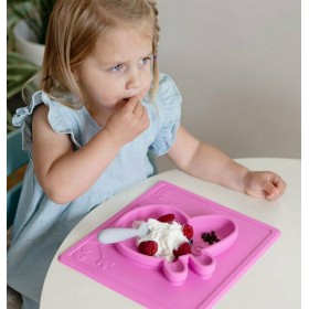 "Ezpz Δίσκος Ροζ ""Peppa Pig"" από Σιλικόνη για 6+ μηνών" Ezpz Δίσκος Ροζ "Peppa Pig" από Σιλικόνη για 6+ μηνών