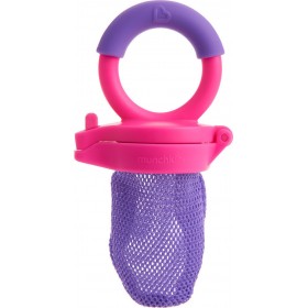 "Munchkin Δίχτυ Φαγητού Μωβ ""Fresh Feeder"" από Ύφασμα για 6+ μηνών" Munchkin Δίχτυ Φαγητού Μωβ "Fresh Feeder" από Ύφασμα για 6+ μηνών