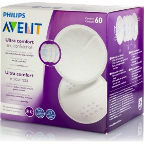 Philips Επιθέματα Στήθους 60τμχ Philips Επιθέματα Στήθους 60τμχ