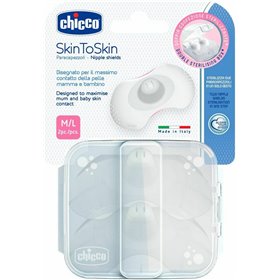 Chicco Ψευδοθηλές Skin To Skin 2τμχ Chicco Ψευδοθηλές Skin To Skin 2τμχ