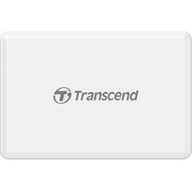 Transcend RDF8 Card Reader USB 3.1 για SD/microSD/MemoryStick/CompactFlash Λευκό