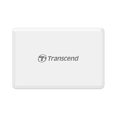 Transcend RDF8 Card Reader USB 3.1 για SD/microSD/MemoryStick/CompactFlash Λευκό