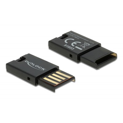 DeLock Card Reader USB 2.0 για microSDΚωδικός: 91603 