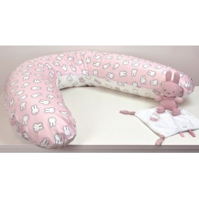 Miffy Μαξιλάρι Εγκυμοσύνης και Ριλάξ Ροζ Miffy Μαξιλάρι Εγκυμοσύνης και Ριλάξ Ροζ