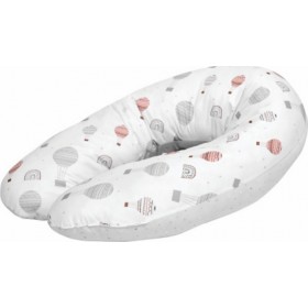 Lorelli Μαξιλάρι Εγκυμοσύνης και Ριλάξ Balloons Grey 190cm Lorelli Μαξιλάρι Εγκυμοσύνης και Ριλάξ Balloons Grey 190cm