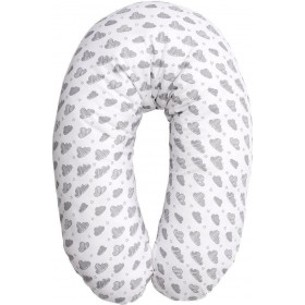 Lorelli Μαξιλάρι Εγκυμοσύνης και Ριλάξ Clouds White 190cm Lorelli Μαξιλάρι Εγκυμοσύνης και Ριλάξ Clouds White 190cm