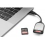 Sandisk Extreme Pro Card Reader USB 3.0 Type-C για SD Γκρι