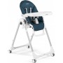 Peg Perego Αναδιπλούμενο Καρεκλάκι Φαγητού με Ροδάκια Primma Pappa Follow Me Με Σκελετό από Μέταλλο &amp Θέση από Δερματίνη