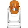 Peg Perego Αναδιπλούμενο Καρεκλάκι Φαγητού με Ροδάκια Prima Pappa Follow Me Με Σκελετό από Μέταλλο &amp Θέση από Ύφασμα