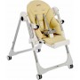 Peg Perego Αναδιπλούμενο Καρεκλάκι Φαγητού με Ροδάκια Primma Pappa Follow Me Με Σκελετό από Μέταλλο &amp Θέση από Δερματίνη