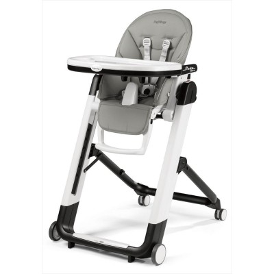 Peg Perego Αναδιπλούμενο Καρεκλάκι Φαγητού με Ροδάκια Siesta Με Σκελετό από Μέταλλο &amp Θέση από Δερματίνη