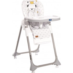 Lorelli Αναδιπλούμενο Καρεκλάκι Φαγητού με Ροδάκια Felicita Με Σκελετό από Μέταλλο &amp Θέση από Ύφασμα