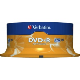 Verbatim Εγγράψιμα DVD-R Printable 4.7GB 25τμχΚωδικός: 43522  Verbatim Εγγράψιμα DVD-R Printable 4.7GB 25τμχΚωδικός: 43522