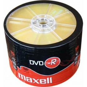 Maxell Εγγράψιμα DVD-R 4.7GB 50τμχΚωδικός: DVD0256 