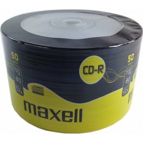 Maxell Εγγράψιμα CD-R 700MB 50τμχΚωδικός: CD0095 