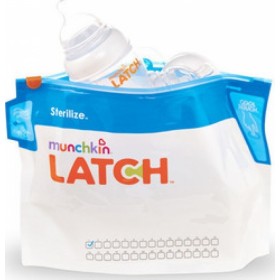 Munchkin Σακουλάκια Αποστείρωσης Μπιμπερό Μικροκυμάτων Latch