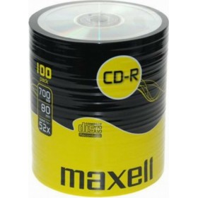 Maxell Εγγράψιμα CD-R 700MB 100τμχΚωδικός: CD0099 