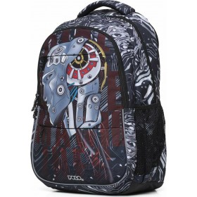 Polo Phantom Σχολική Τσάντα Πλάτης Δημοτικού Πολύχρωμη Μ34 x Π20 x Υ49cmΚωδικός: 9-01-270-8024 2020 