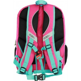 Polo Surface Σχολική Τσάντα Πλάτης Γυμνασίου - Λυκείου σε Φούξια χρώμα Μ30 x Π20 x Υ45cmΚωδικός: 9-01-241-19 