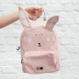 Trixie Mrs. Rabbit Σχολική Τσάντα Πλάτης Νηπιαγωγείου σε Ροζ χρώμα Μ23 x Π12 x Υ31cmΚωδικός: TR90217 